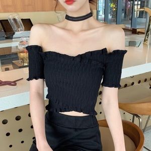 Off shoulder top